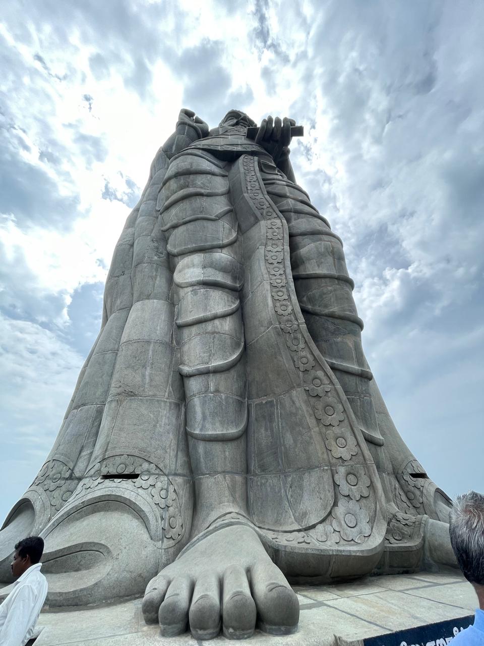 Thiruvalluvar Statue base detail, Kanyakumari