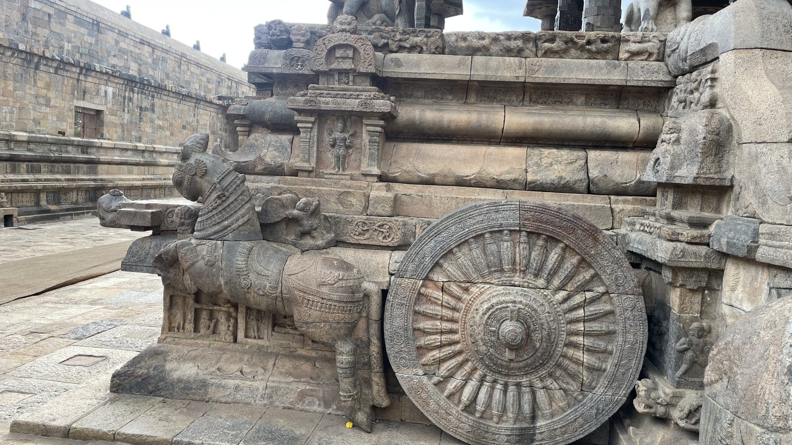 Stone chariot, Airavatesvara Temple, Darasuram