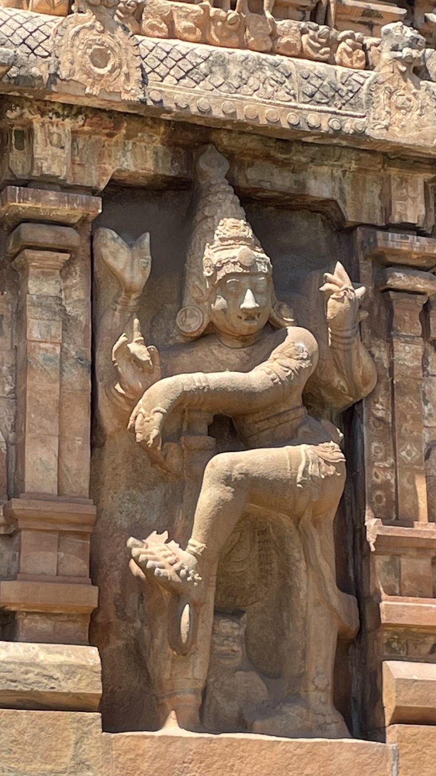 Chola bronze dancing deity