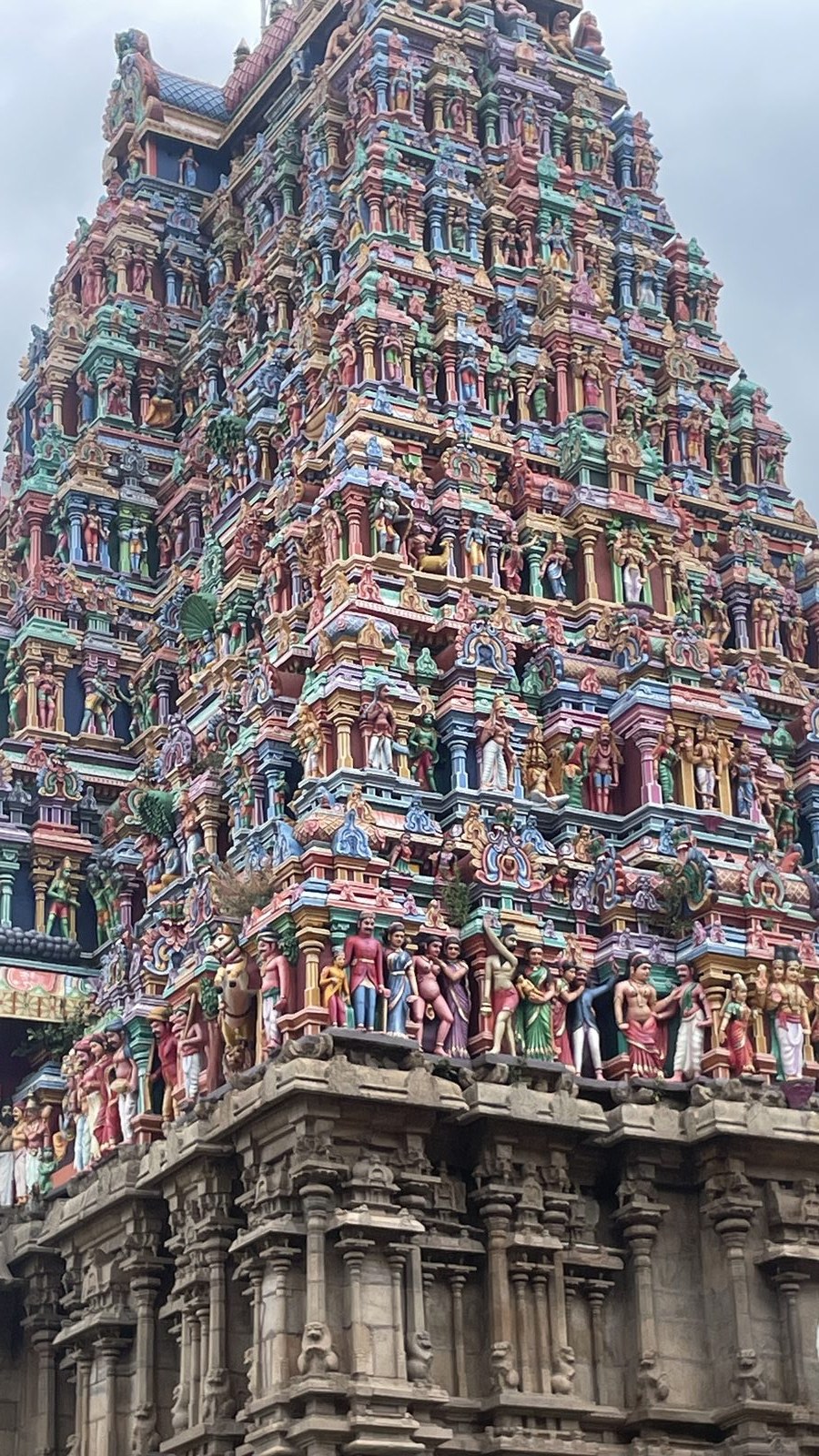 Meenakshi Amman Temple gopuram, Madurai